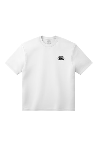 Camiseta loose - Blanco
