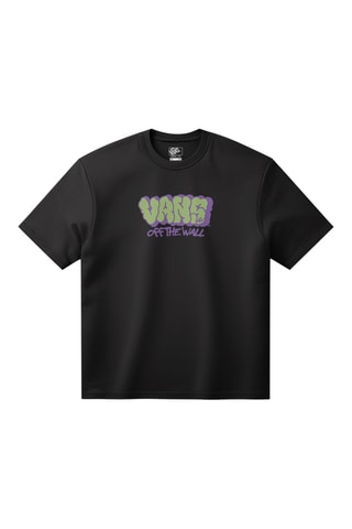 Camiseta loose - Negro