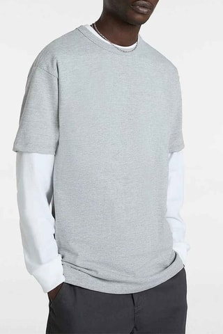 Camiseta OFF THE WALL II SS - Gris jaspeado