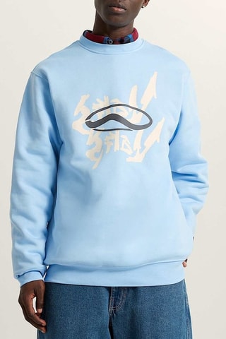 Sudadera Mirror - Celeste
