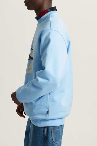Sudadera Mirror - Celeste