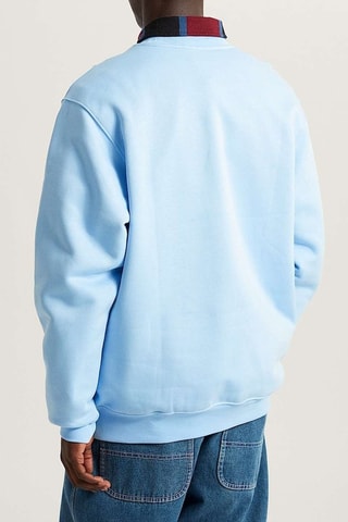 Sudadera Mirror - Celeste