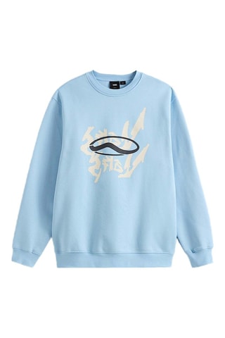 Sudadera Mirror - Celeste