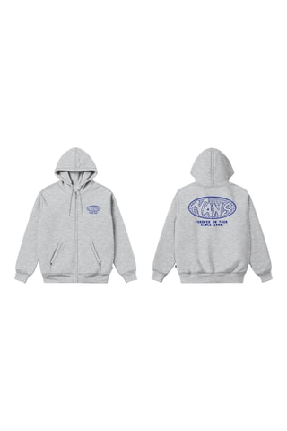 Sudadera con capucha - Gris jaspeado