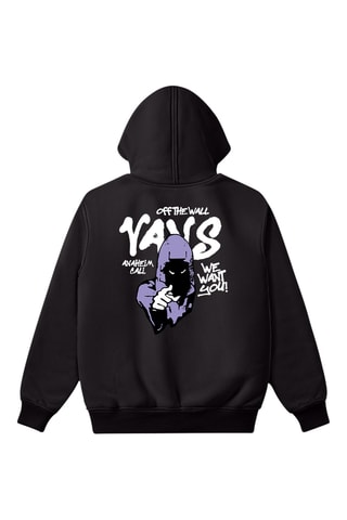 Sudadera con capucha - Negro