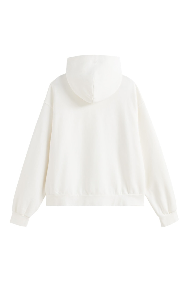 Sudadera con capucha - Blanco