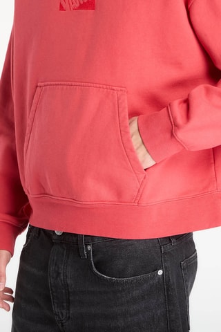 Sudadera con capucha - Rojo