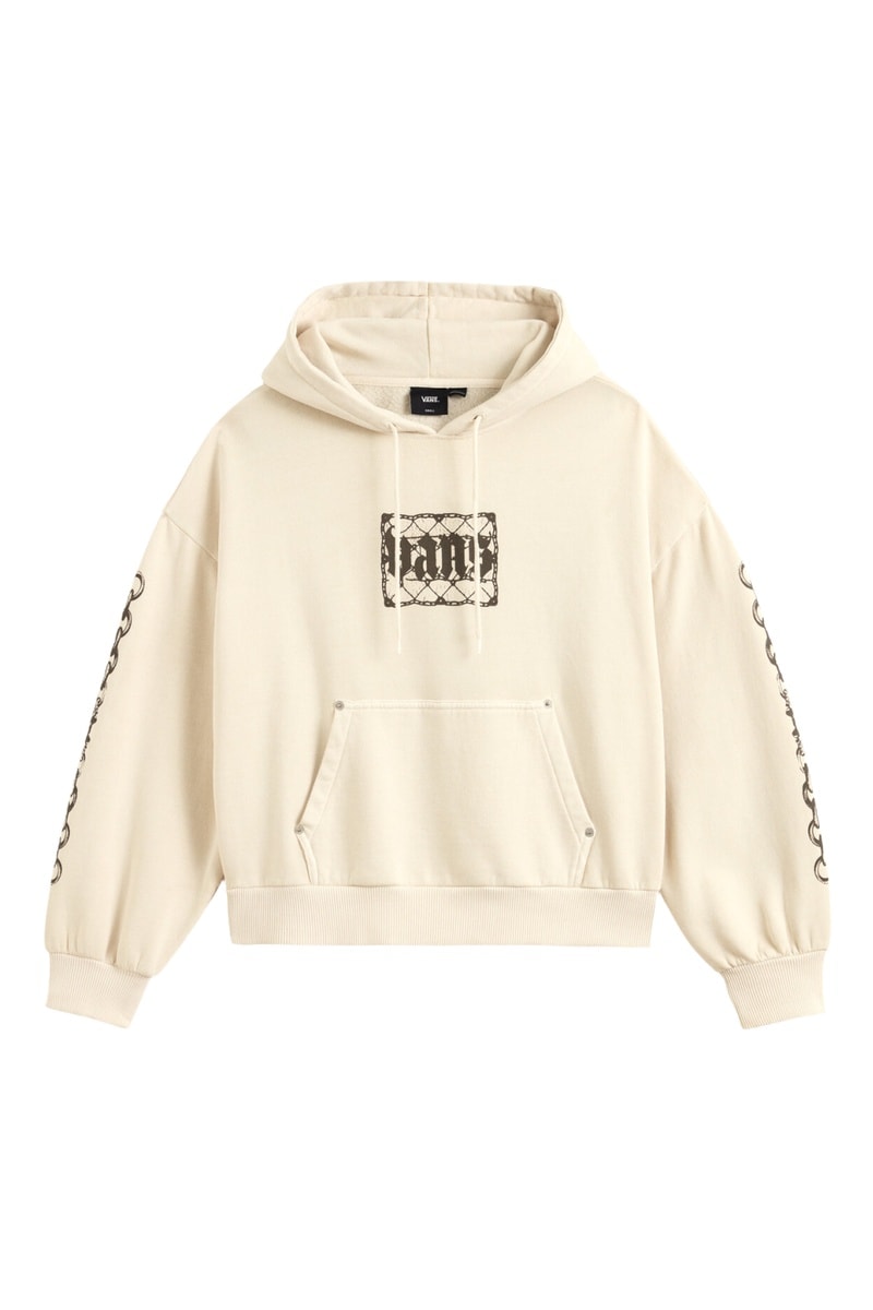 Sudadera con capucha - Topo y crudo