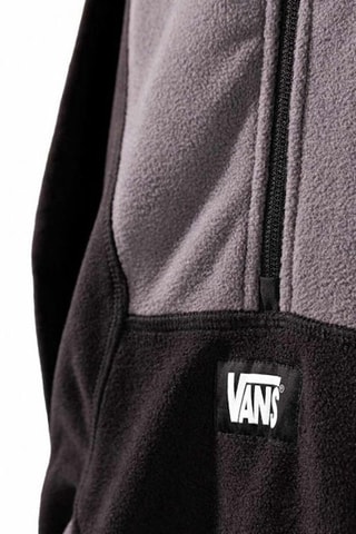 Sudadera polar con capucha MTE Warrens - Negro y gris claro