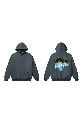 Sudadera con capucha - Verde esmeralda