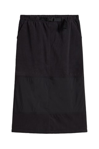 Falda midi - Negro
