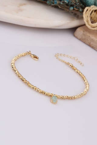 Bracciale - Placcato oro giallo e zircone
