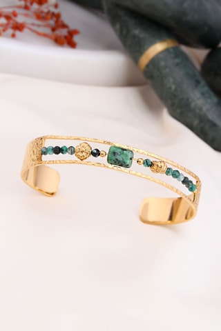 Bracciale bangle - Placcato oro giallo