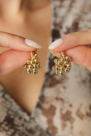 Brincos - Banhado a ouro amarelo