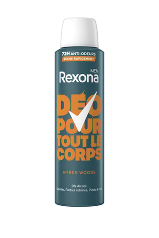 6 x Déodorant pour tout le corps Amber Woods - 150 ml