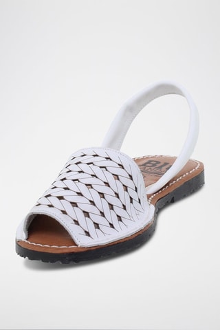 Sandales en cuir Blusandal - Blanc
