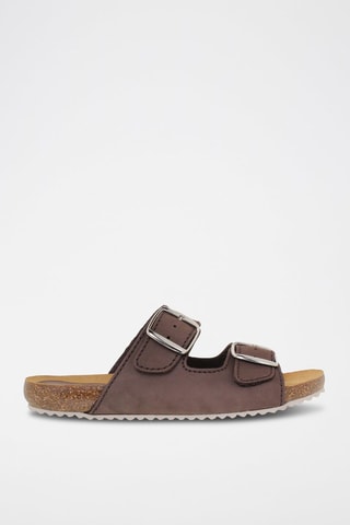 Mules en cuir  Blusandal - Marron