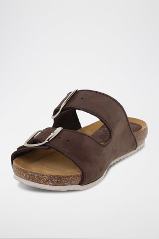Mules en cuir  Blusandal - Marron