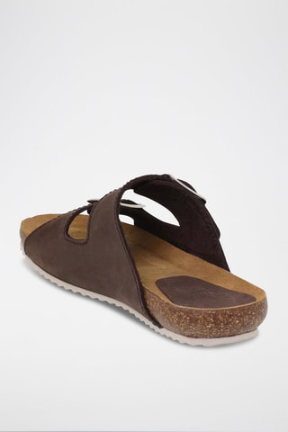 Mules en cuir  Blusandal - Marron