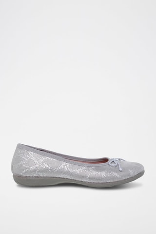 Ballerines en cuir  Blusandal - Argenté