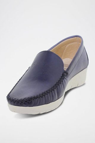 Mocassins en cuir  Blusandal - Bleu