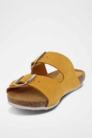 Mules en cuir  Blusandal - Jaune