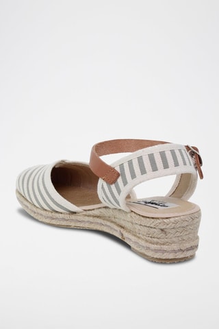 Espadrilles  Blusandal - Beige et vert