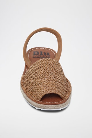 Sandales en cuir Avarca Menorquina - Beige et marron