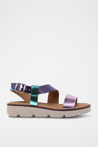 Sandales en cuir - Rose