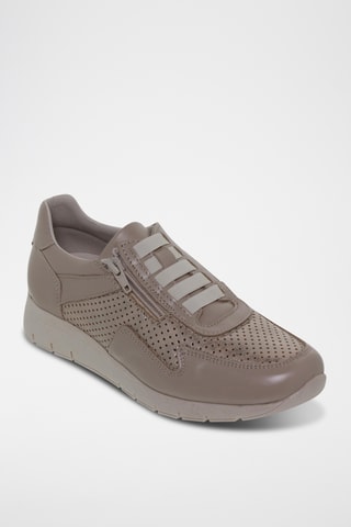 Baskets en cuir - Beige