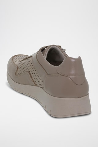 Baskets en cuir - Beige