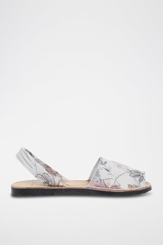Sandales en cuir Avarca Menorquina - Blanc, marron, rose et gris