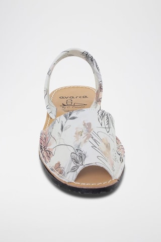 Sandales en cuir Avarca Menorquina - Blanc, marron, rose et gris