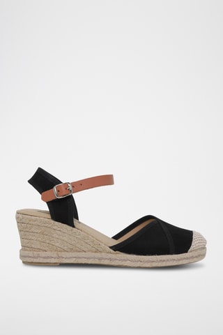 Espadrilles compensées - Noir