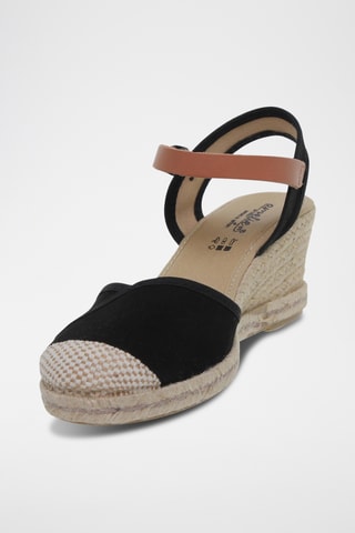 Espadrilles compensées - Noir