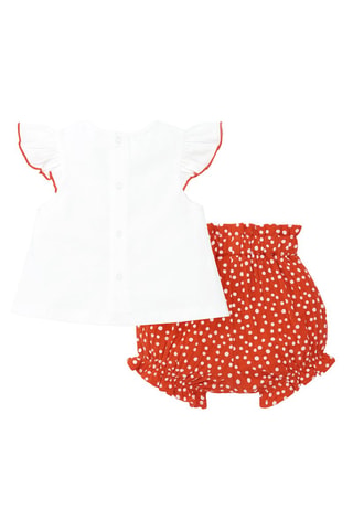 T-shirt en Short Fruiti - Wit