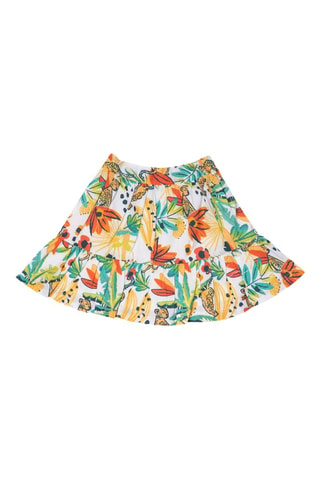 Jupe Tropic Feelings - Blanc et vert