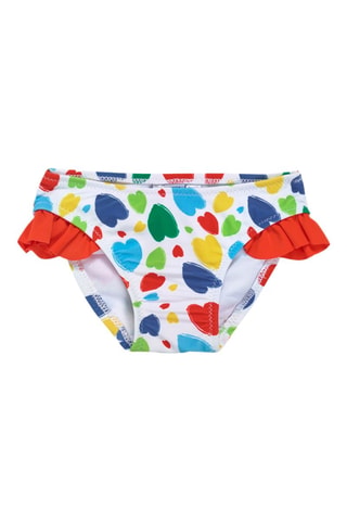 Bas de maillot Holidays - Blanc et bleu