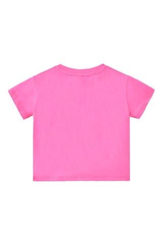 T-shirt Laguna Beach - Fuchsia - Roze