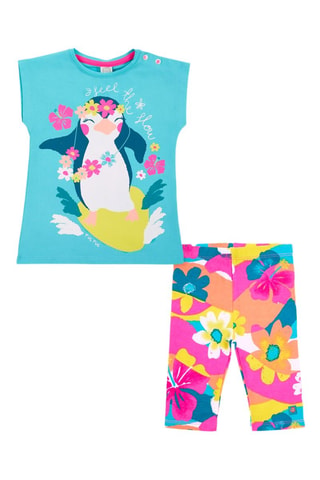 T-shirt et legging Laguna Beach - Vert