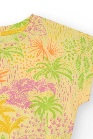 T-shirt Beach Stories - Jaune