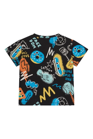 T-shirt et bermuda First have fun - Bleu