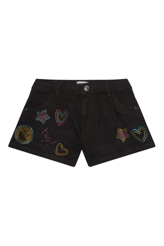 Short en jean The Summer Diary - Noir