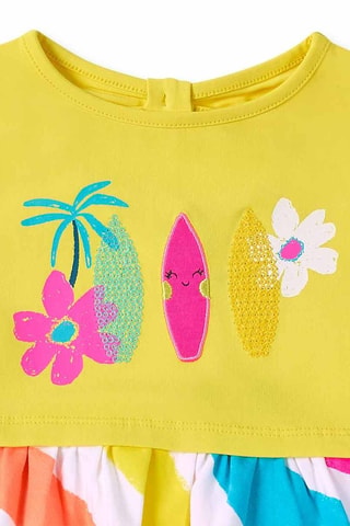 Jurk Laguna Beach - Geel