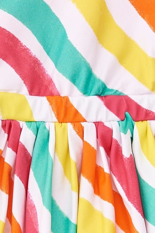 Jurk Laguna Beach - Wit en geel