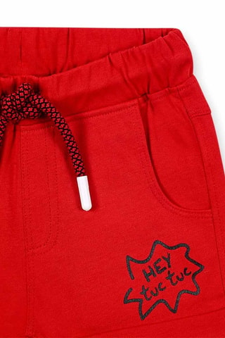 2 T-shirts en Short Hey Sushi - Wit, rood en grijs