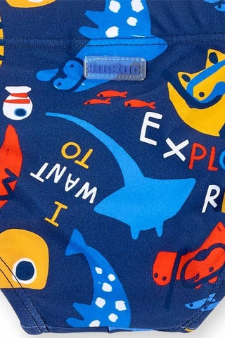 Slip de bain Salty Air - Bleu