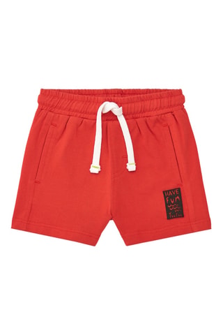 T-shirt en Bermuda Vacay Feelings - Rood