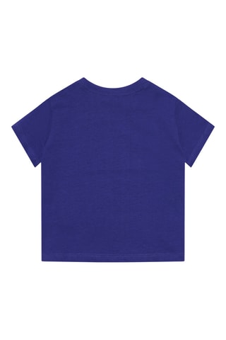 T-shirt en Bermuda Vacay Feelings - Blauw