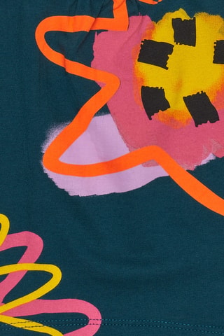 T-shirt Say Cheese - Vert